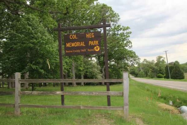 COL. HEG MEMORIAL PARK MARKER