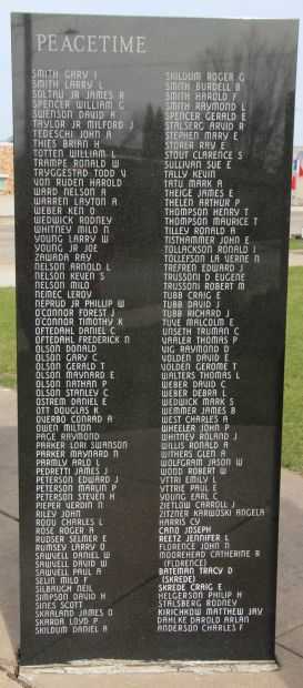 VIROQUA AREA VETERANS MEMORIAL PANEL FF