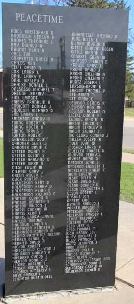 VIROQUA AREA VETERANS MEMORIAL PANEL EE
