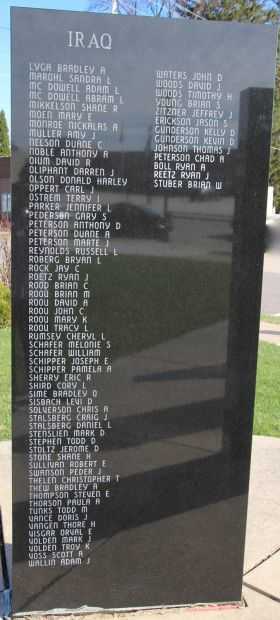 VIROQUA AREA VETERANS MEMORIAL PANEL CC