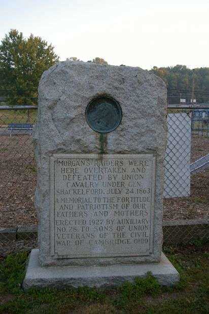 DEFEAT OF MORGAN’S RAIDERS MEMORIAL