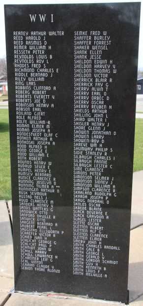 VIROQUA AREA VETERANS MEMORIAL PANEL K