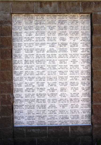 WESTFIELD AREA VETERANS MEMORIAL WALL E