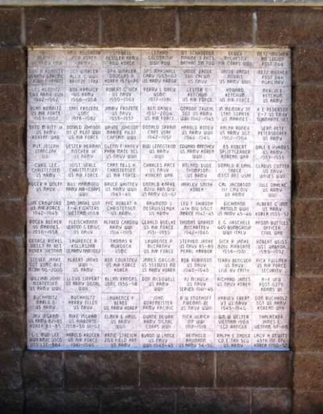 WESTFIELD AREA VETERANS MEMORIAL WALL D