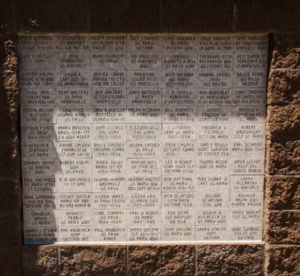 WESTFIELD AREA VETERANS MEMORIAL WALL C