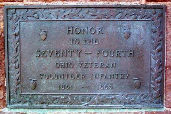 HONOR TO THE SEVENTY-FOURTH WAR MEMORIAL PALQUE