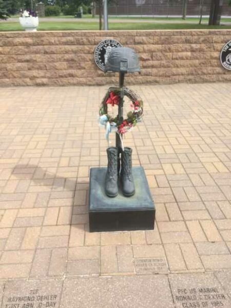 GRANT COUNTY VETERANS MEMORIAL BATTLEFIELD CROSS