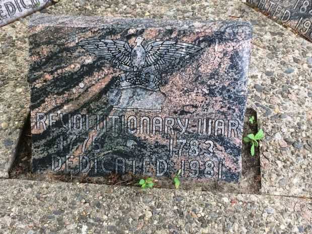 BROOKINGS COUNTY WAR VETERANS MEMORIAL STONE A