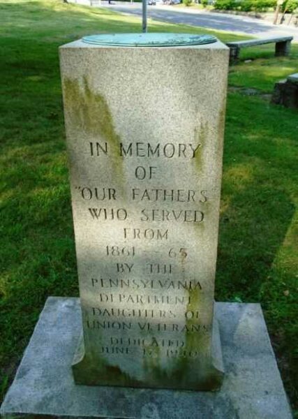 “OUR FATHERS” CIVIL WAR MEMORIAL