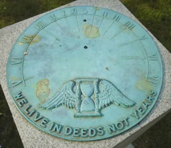 “OUR FATHERS” CIVIL WAR MEMORIAL SUNDIAL