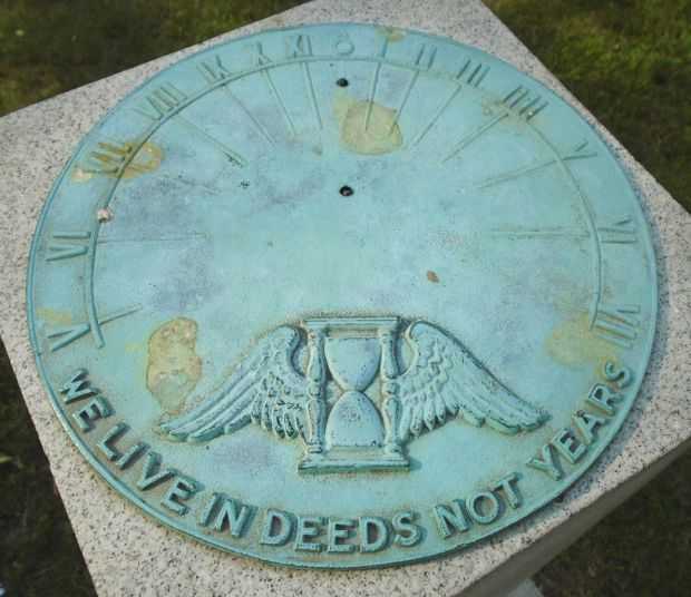 “OUR FATHERS” CIVIL WAR MEMORIAL SUNDIAL