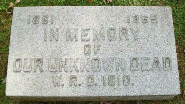 IN MEMORY OF OUR UNKNOWN DEAD MEMORIAL