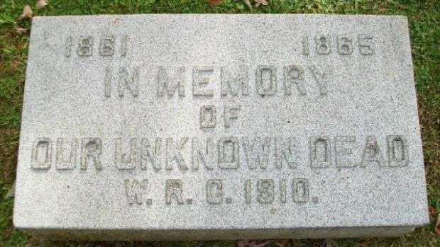 IN MEMORY OF OUR UNKNOWN DEAD MEMORIAL