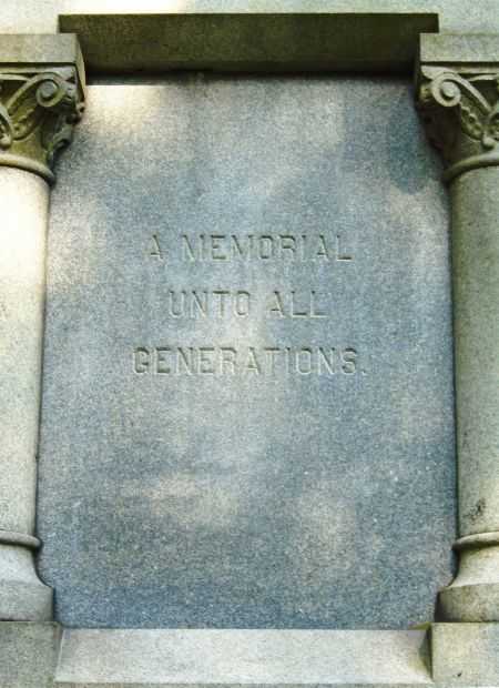 HAZLETON CIVIL WAR MEMORIAL STONE B