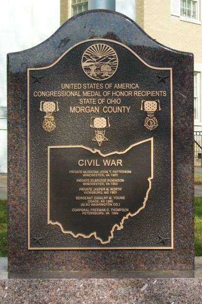 MORGAN COUNTY MEDAL OF HONOR MEMORIAL