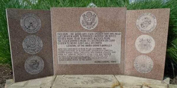 BLOOMSBURG UNIVERSITY ALUMNI VETERANS MEMORIAL