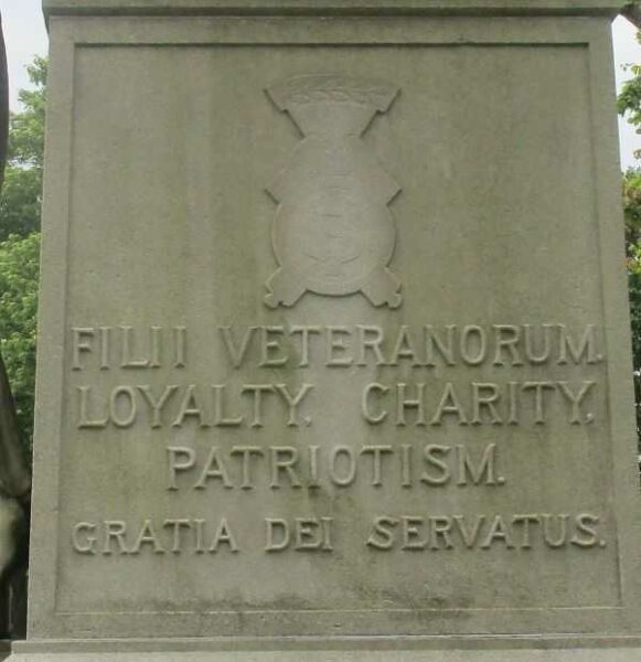 CEDARVILLE CIVIL WAR MEMORIAL STONE B