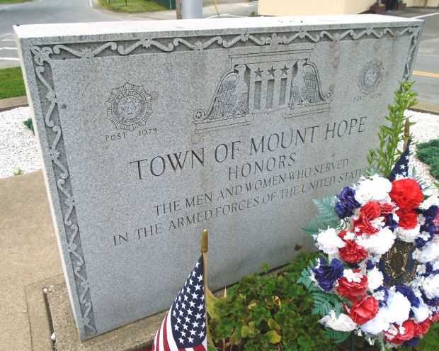 TOWN OF MOUNT HOPE ARMED FORCES MEMORIAL