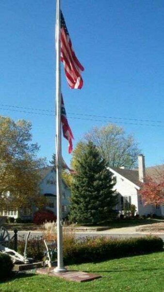 BICENTENNIAL FLAG POLE