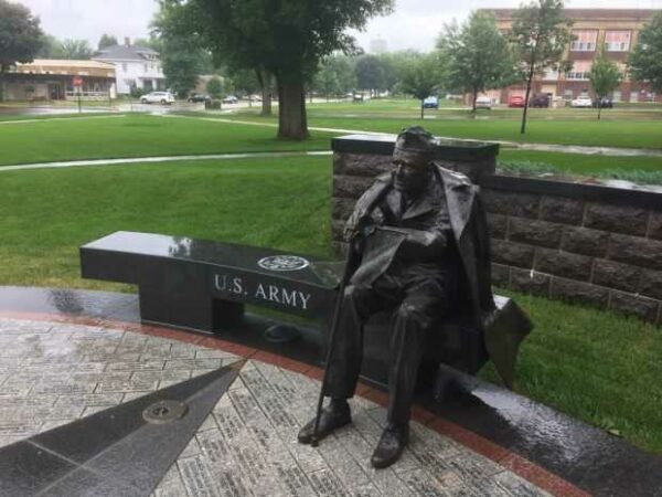 ROCK COUNTY VETERANS MEMORIAL STATUE