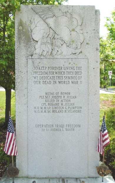 STURBRIDGE WORLD WAR II MEMORIAL