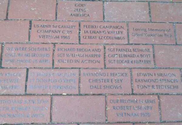 STURBRIDGE HONOR ROLL WAR MEMORIAL BRICK C