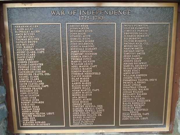 STURBRIDGE HONOR ROLL WAR MEMORIAL PLAQUE A