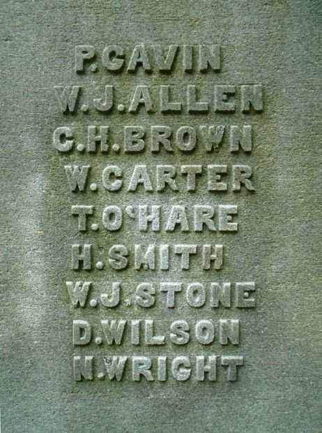 STURBRIDGE SOLDIER’S MONUMENT STONE C