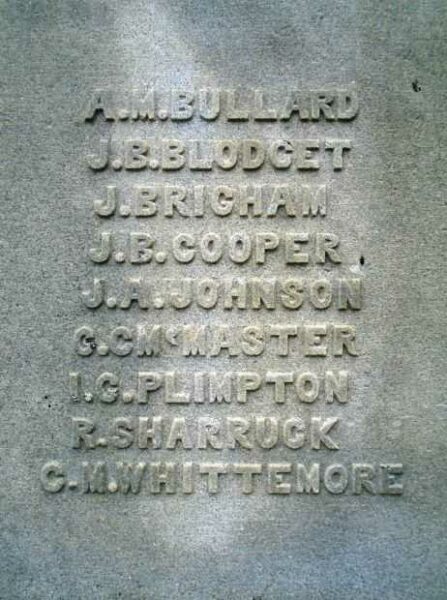 STURBRIDGE SOLDIER’S MONUMENT STONE B
