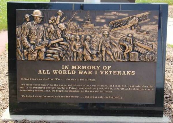 PEPIN COUNTY VETERANS MEMORIAL PLAQUE A