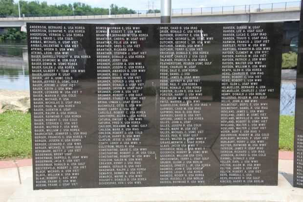 PEPIN COUNTY VETERANS MEMORIAL WALL B