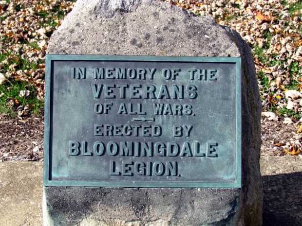 BLOOMINGDALE ALL WARS MEMORIAL