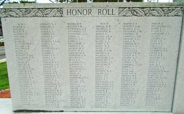 SOUTHBOROUGH VETERANS OF ALL WARS MEMORIAL STONE B