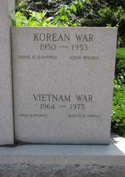 HUDSON SUPREME SACRIFICE WAR MEMORIAL RIGHT STONE