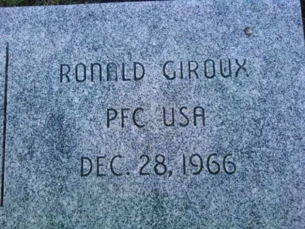 HOLYOKE WORLD WAR II MEMORIAL STONE E