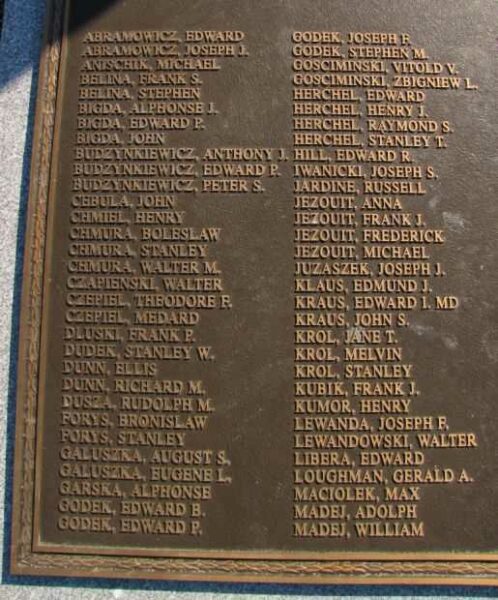 THE GIRLS AND BOYS OF BEMISUWKA WAR MEMORIAL PLAQUE B