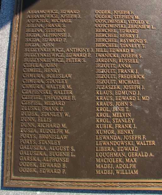 THE GIRLS AND BOYS OF BEMISUWKA WAR MEMORIAL PLAQUE B