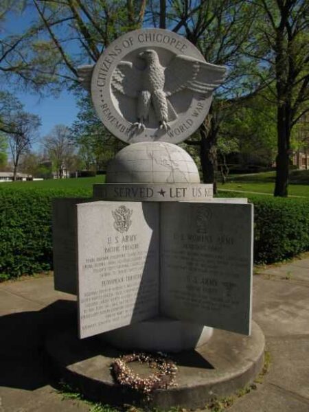 CITIZENS OF CHICOPEE WORLD WAR II MEMORIAL