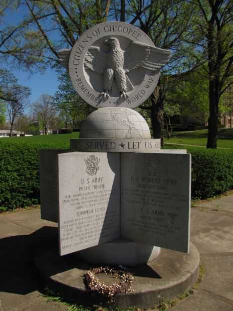 CITIZENS OF CHICOPEE WORLD WAR II MEMORIAL
