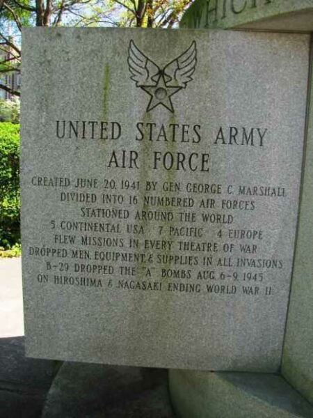 CITIZENS OF CHICOPEE WORLD WAR II MEMORIAL STONE I