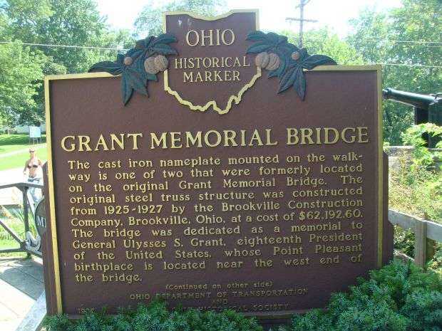 GRANT MEMORIAL BRIDGE MARKER