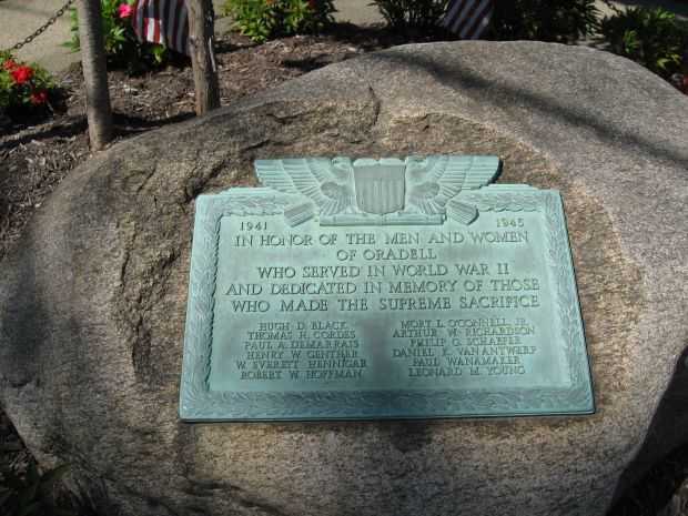 ORADELL WORLD WAR II MEMORIAL