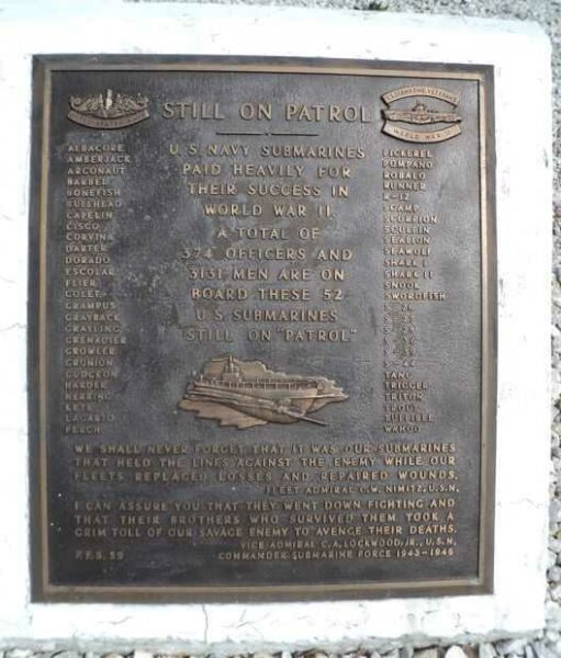 HACKENSACK STILL ON PATROL WAR MEMORIAL PLAQUE