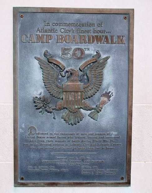 CAMP BROADWALK WAR MEMORIAL PLAQUE