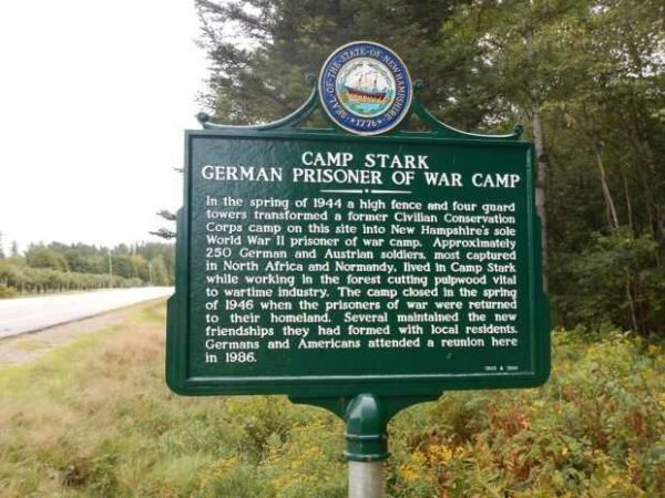 CAMP STARK WAR MEMORIAL MARKER