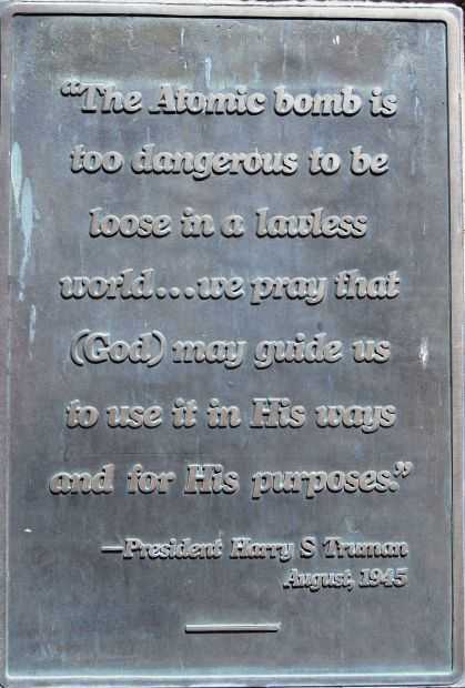 509TH COMPOSITE GROUP WAR MEMORIAL PLAQUE B