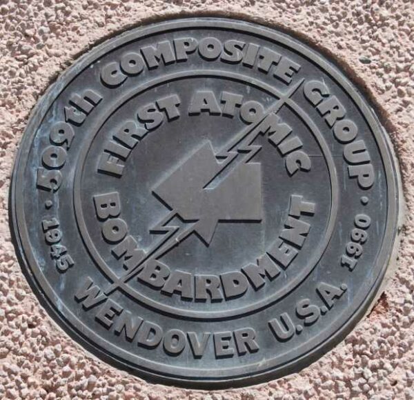 509TH COMPOSITE GROUP WAR MEMORIAL PLAQUE A