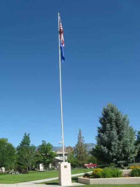 DOUGLAS COUNTY WORLD WAR II MEMORIAL FLAGPOLE