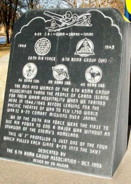 B-29 C.B.I-GUAM-SAIPAN-TINAN WAR MEMORIAL