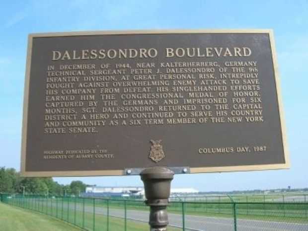 SERGEANT PETER J. DALESSANDRO MEMORIAL MARKER
